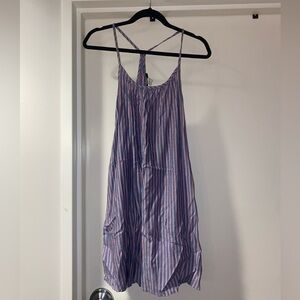 BDG Pink & Blue Stripe Day Dress